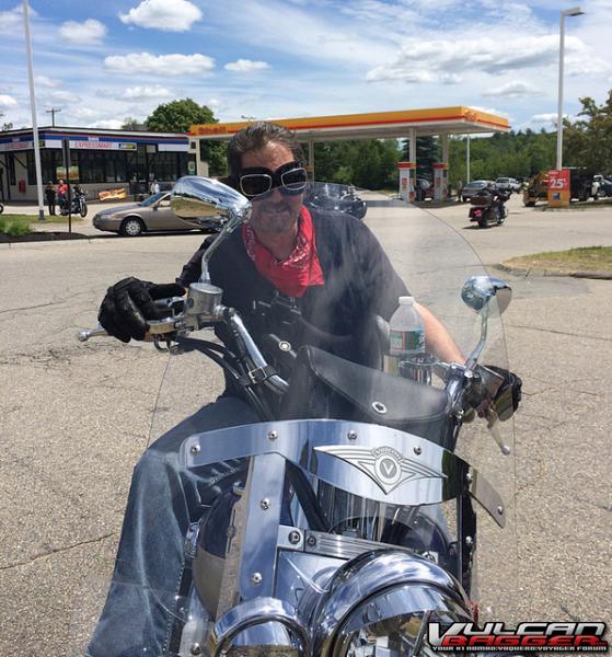 Feeling the wind in my hair - Laconia bike week 2014