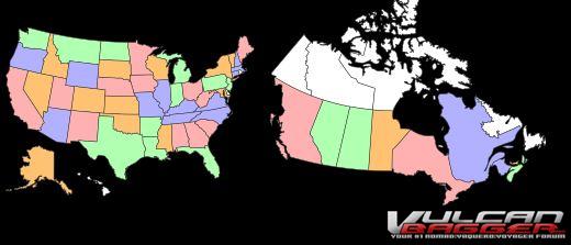 state & province map