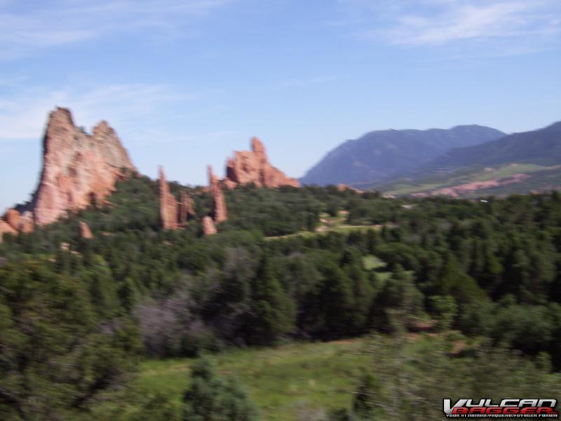 Garden of the Gods, Co on my "06" 1600 Nomad.