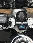 Dual cht and voltmeter (and you can just make out the TPMS). On a different bike one of the carb floats tended to stick and flood out. So I got the...